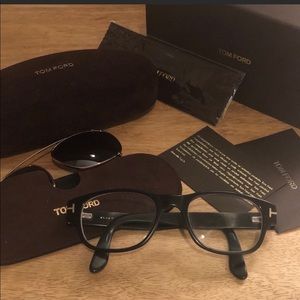 Tom Ford 5276 eyeglasses with clip